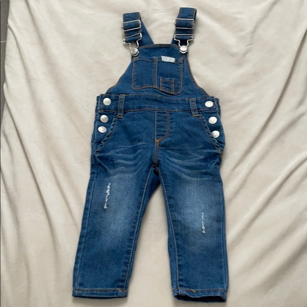 Seven for all Mankind - denim overalls, 12 months